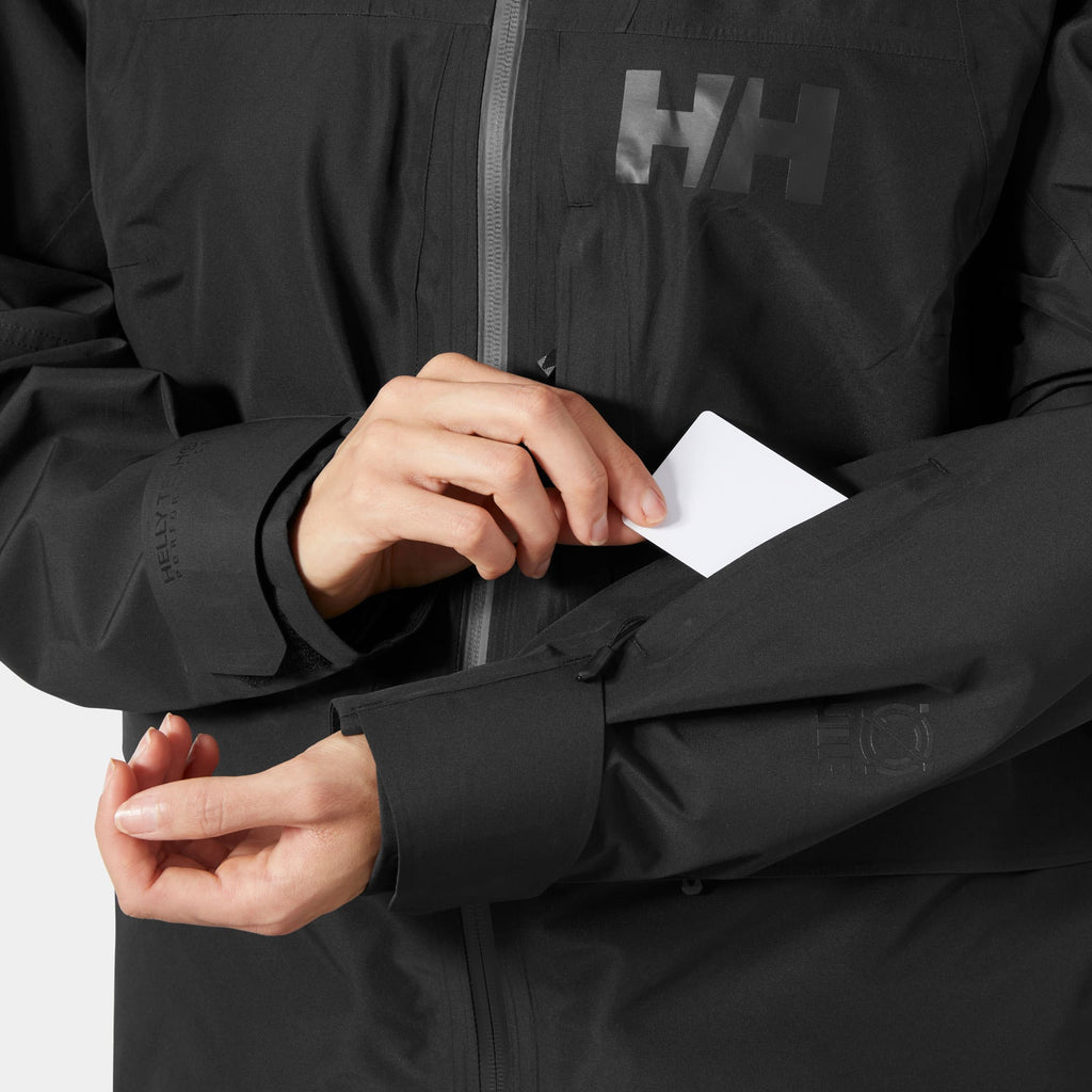 W EMIKO SHELL JACKET, BLACK, L