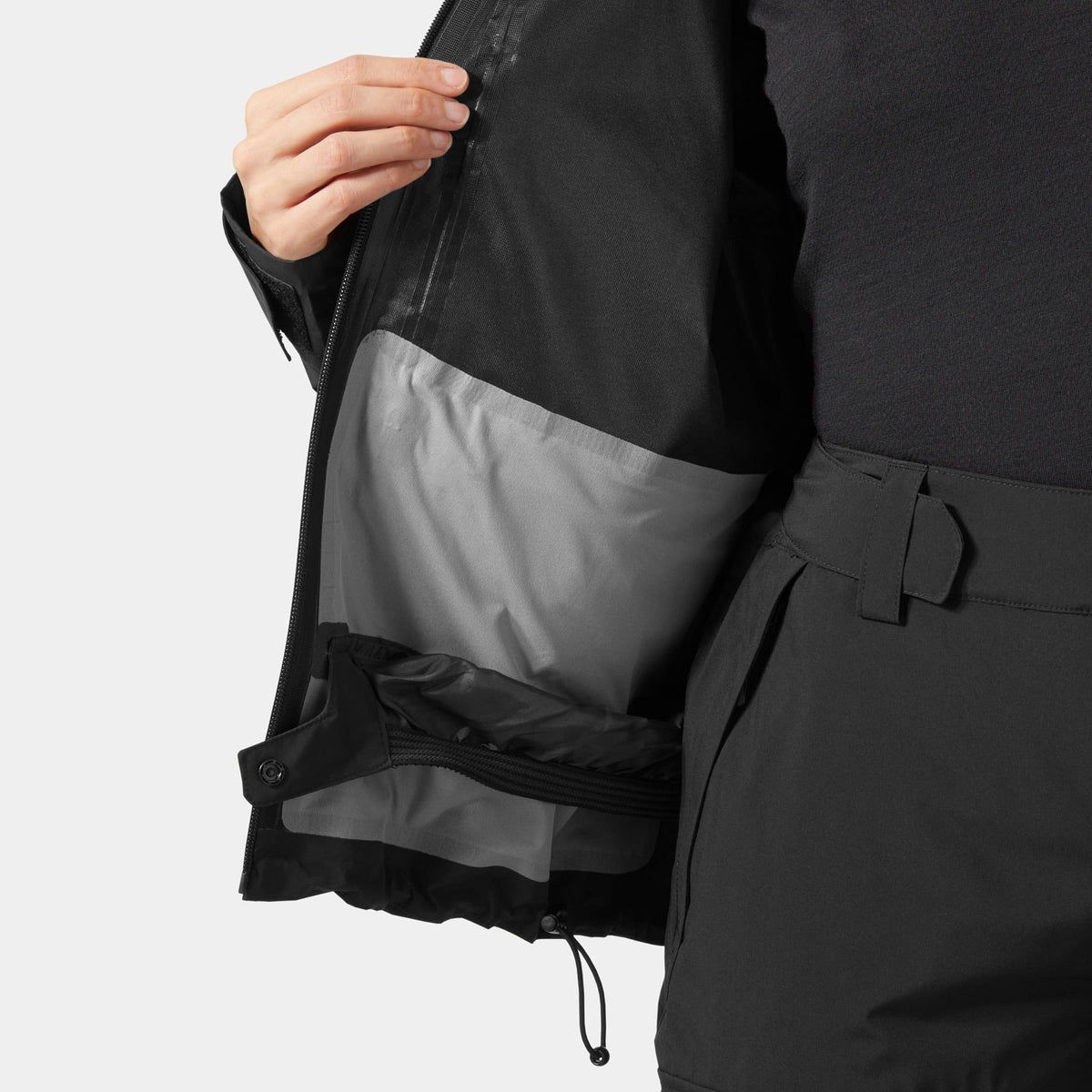 W EMIKO SHELL JACKET, BLACK, L