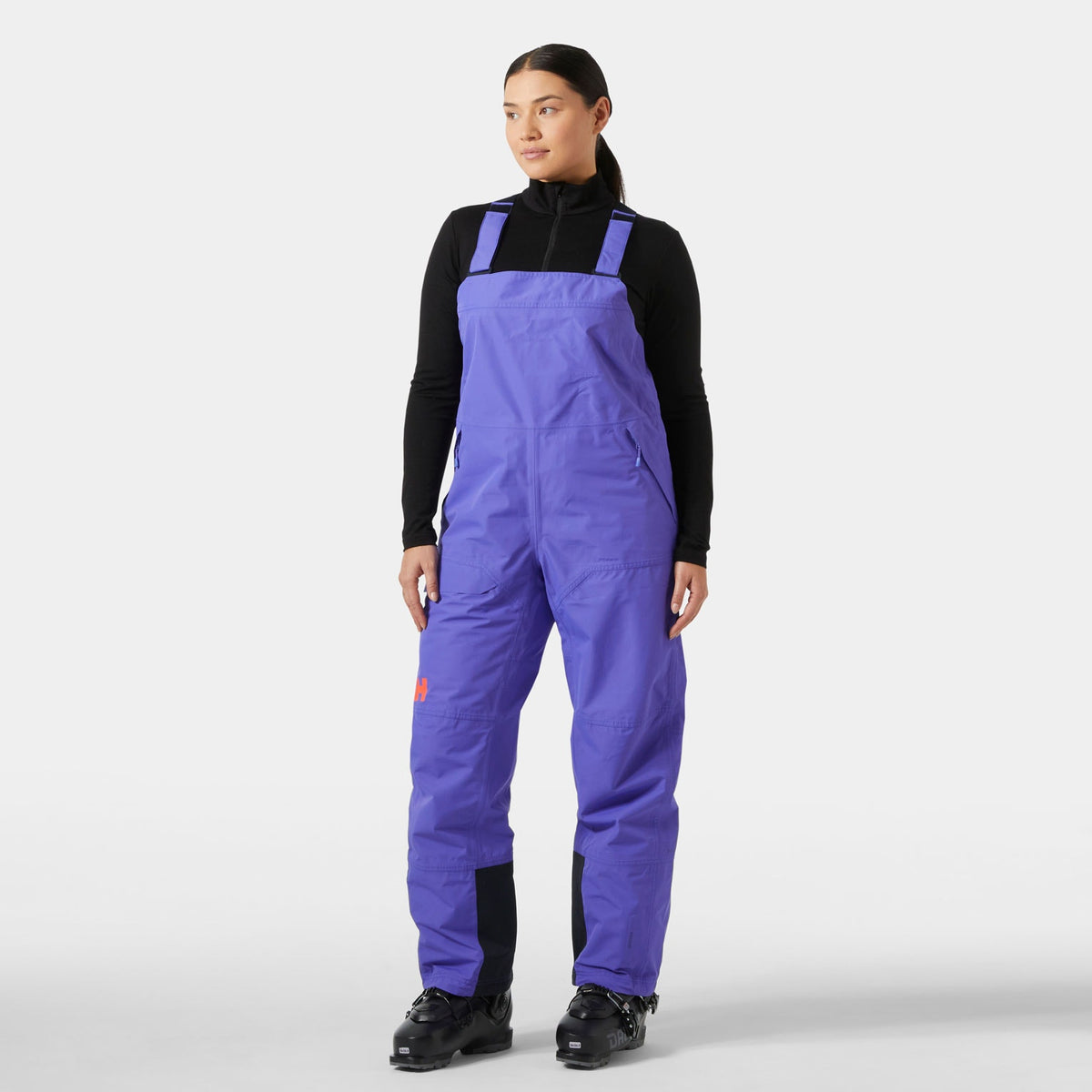 W EMIKO SHELL BIB PANT, ULTRA VIOLE, S