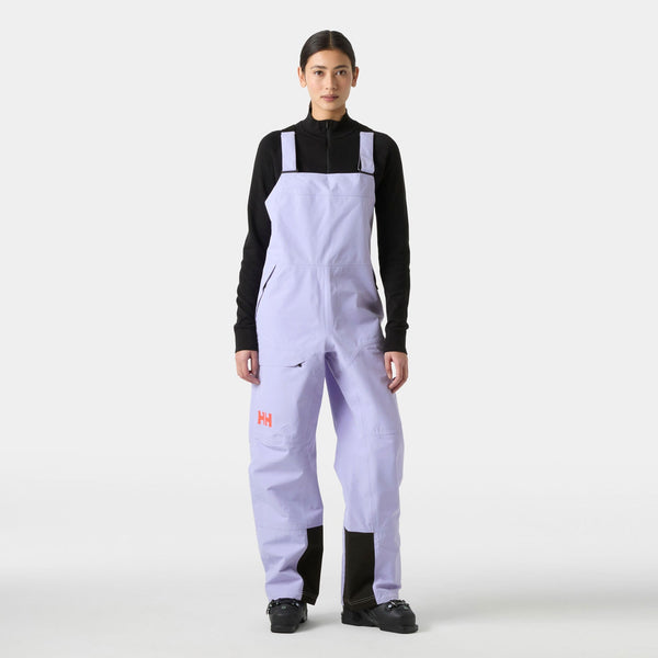 W EMIKO SHELL BIB PANT, BRIGHT LAVE, XL