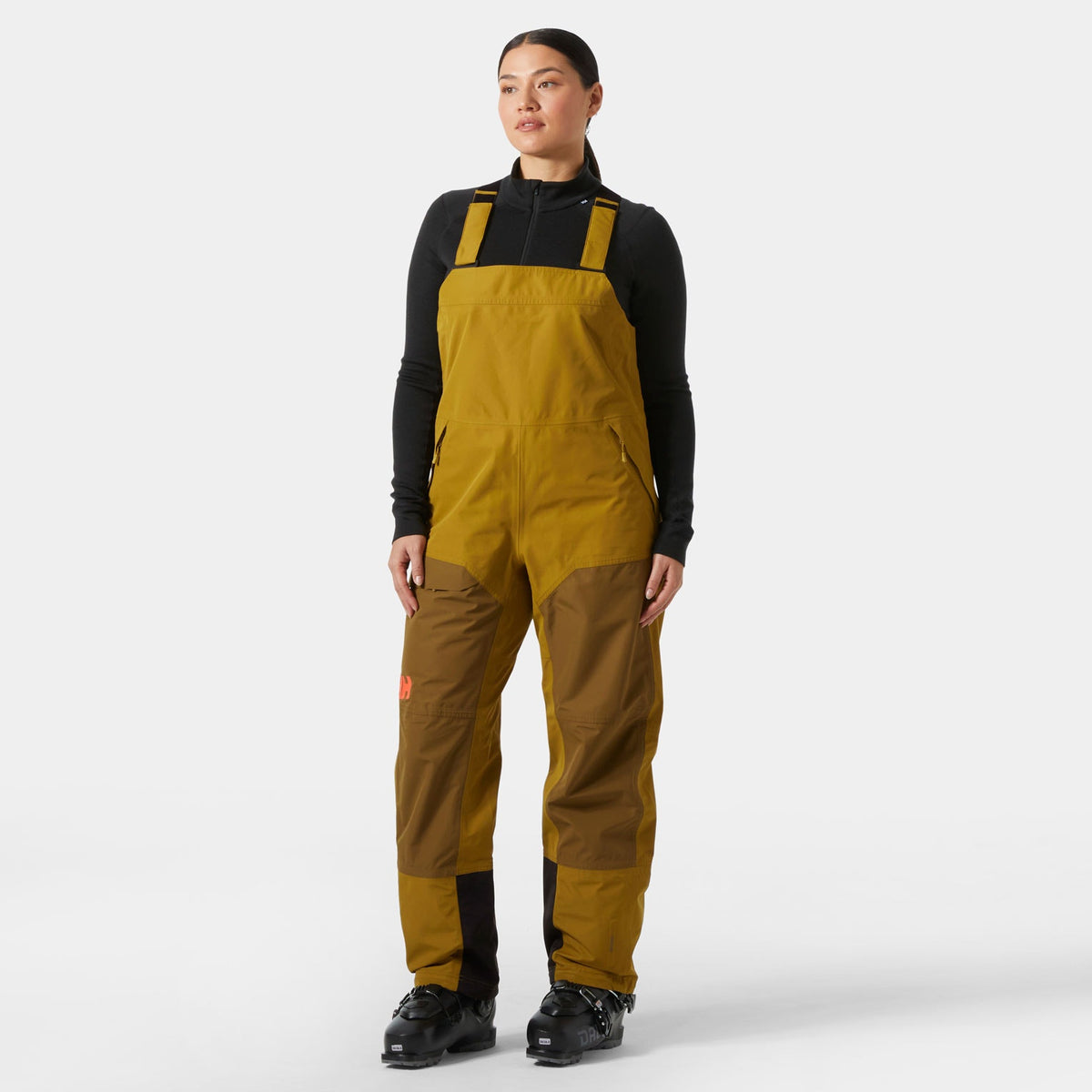 W EMIKO SHELL BIB PANT, LYNX, S