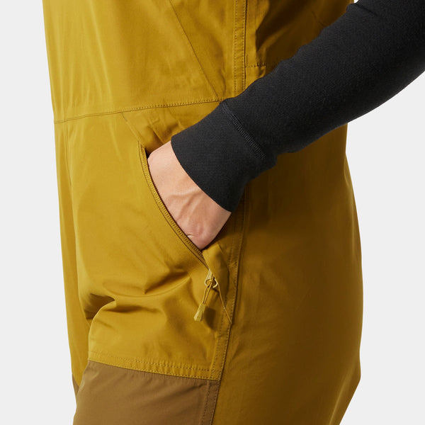 W EMIKO SHELL BIB PANT, LYNX, S