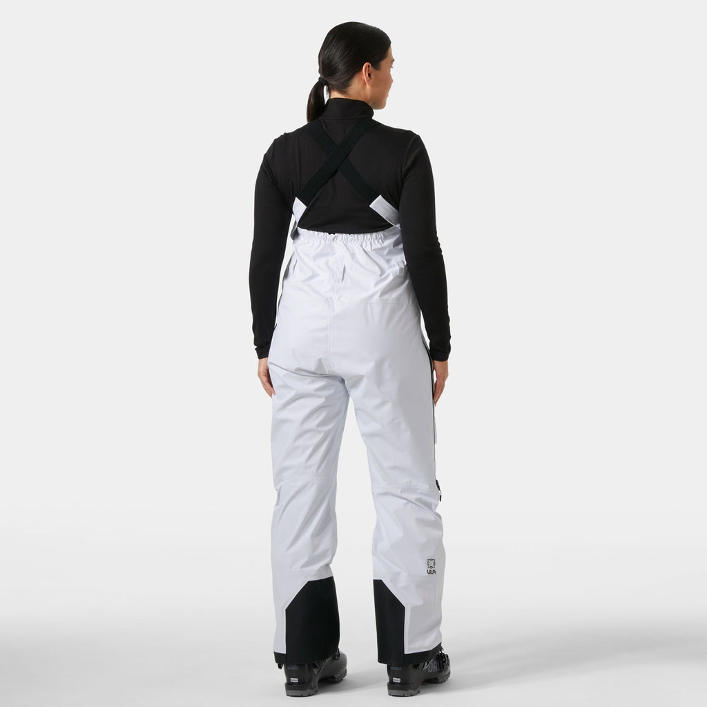 W RIDGE INFINITY SHELL BIB, WHITE, L