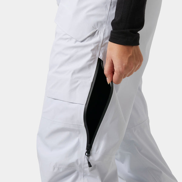 W RIDGE INFINITY SHELL BIB, WHITE, L