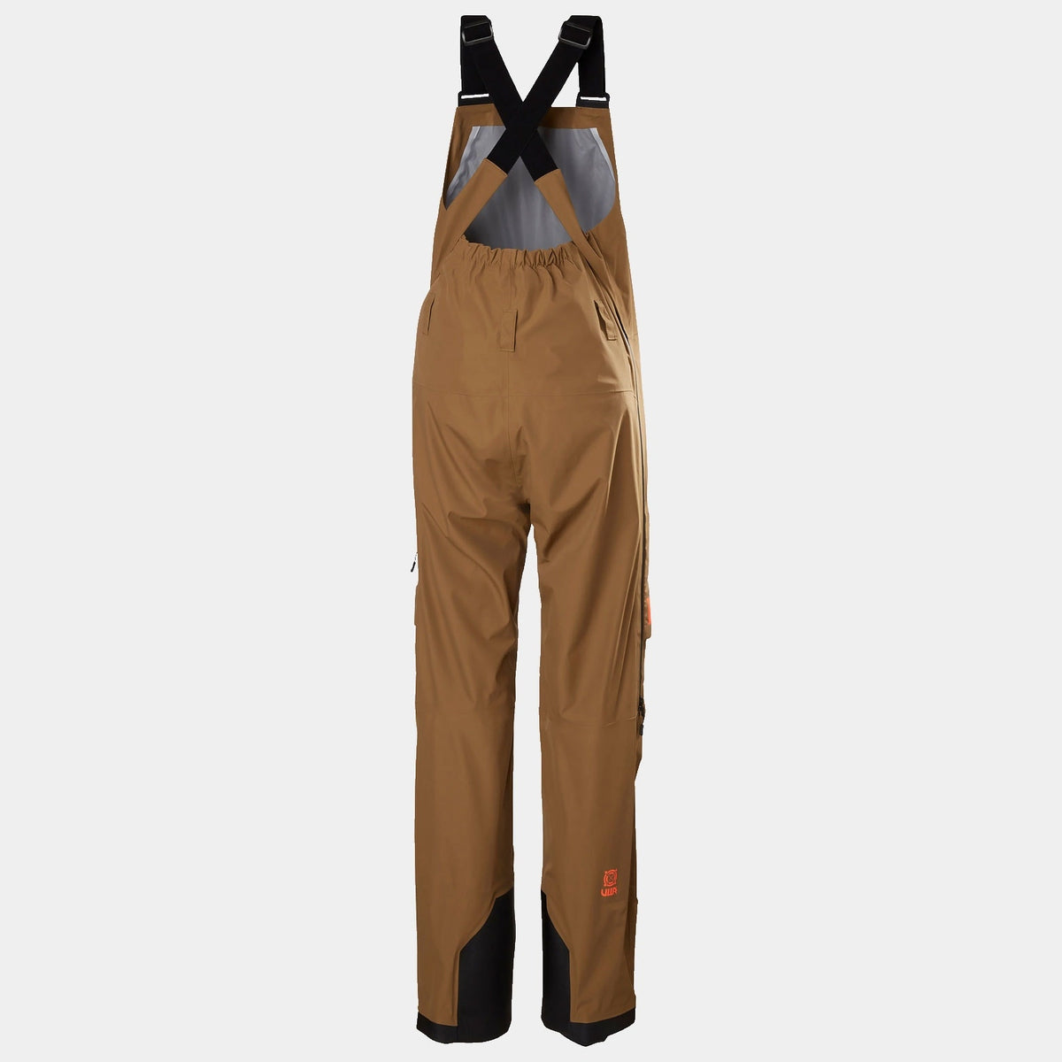 W RIDGE INFINITY SHELL BIB, SEPIA, L