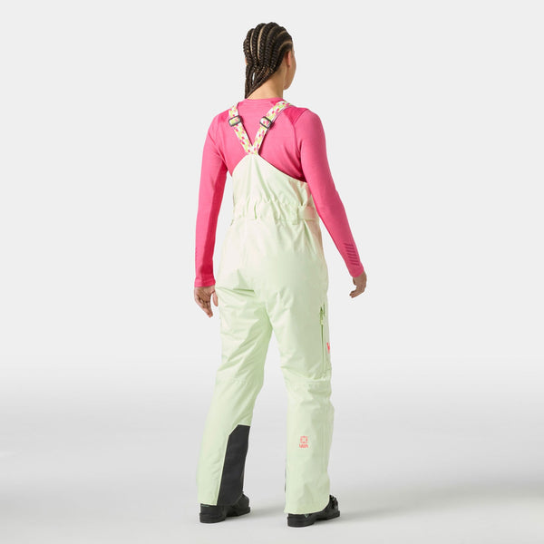 W SWITCH CARGO BIB PANT, WASHED LIME, L