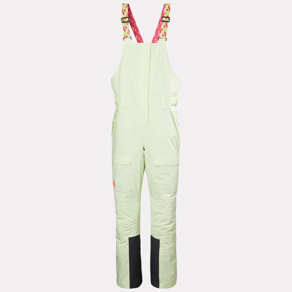 W SWITCH CARGO BIB PANT, WASHED LIME, L