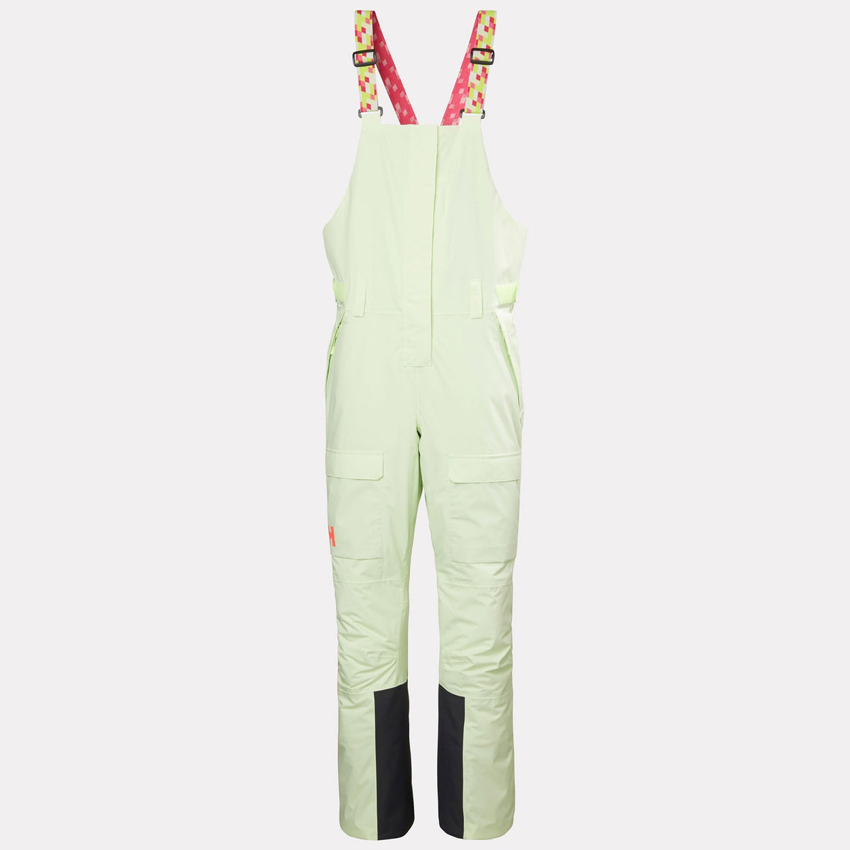 W SWITCH CARGO BIB PANT, WASHED LIME, L