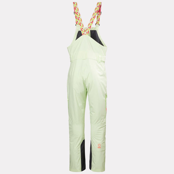 W SWITCH CARGO BIB PANT, WASHED LIME, L