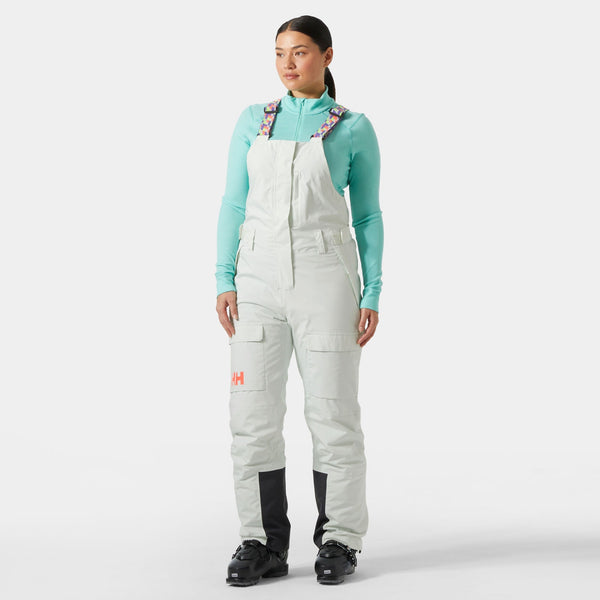 W SWITCH CARGO BIB PANT, SEAFOAM, M