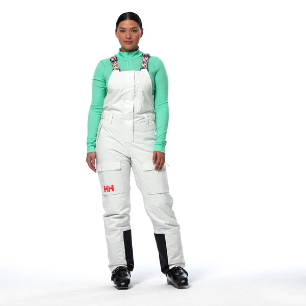 W SWITCH CARGO BIB PANT, SEAFOAM, M