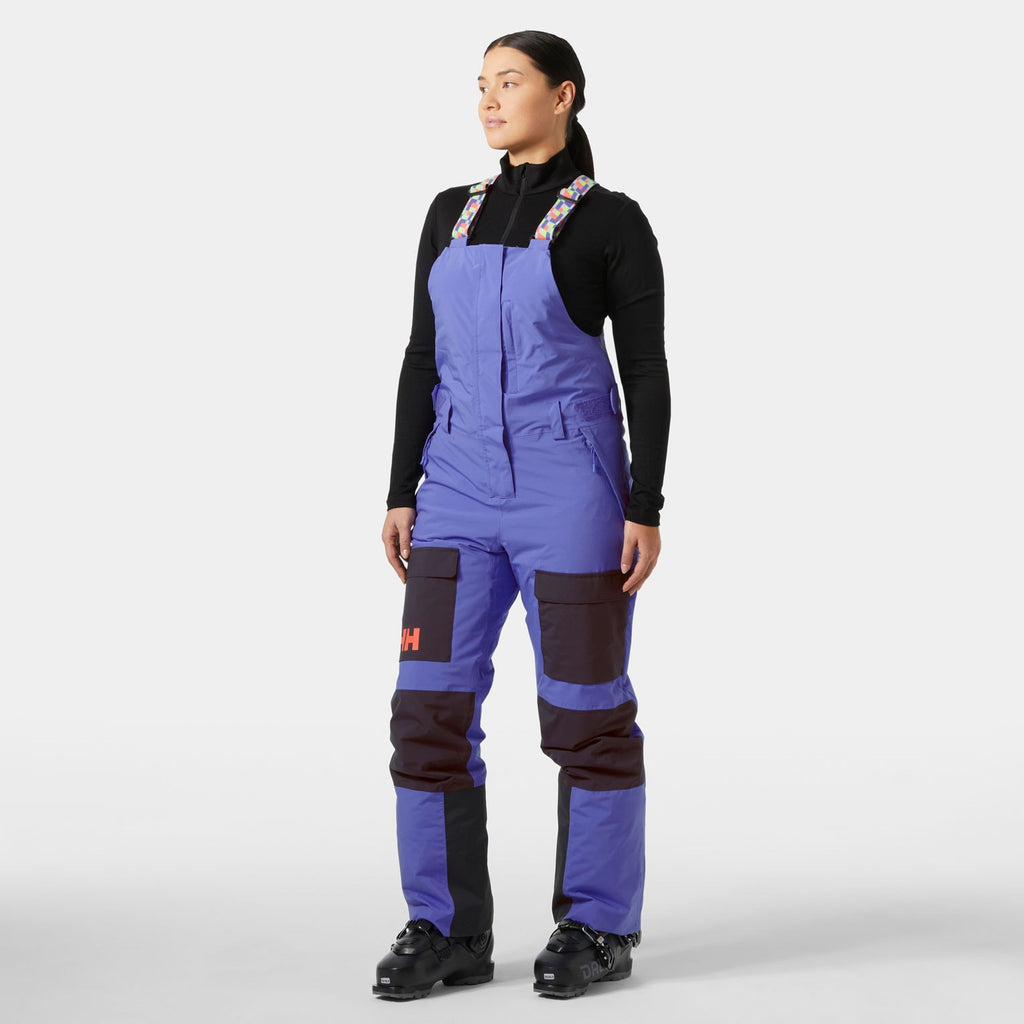 W SWITCH CARGO BIB PANT, ULTRA VIOLE, L