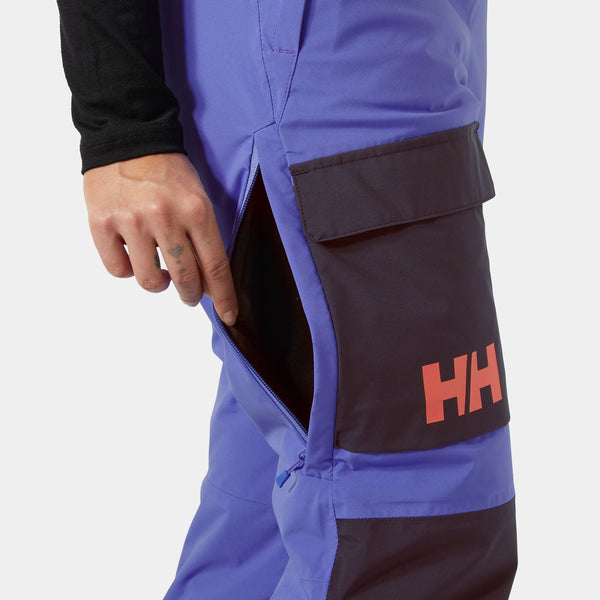 W SWITCH CARGO BIB PANT, ULTRA VIOLE, L