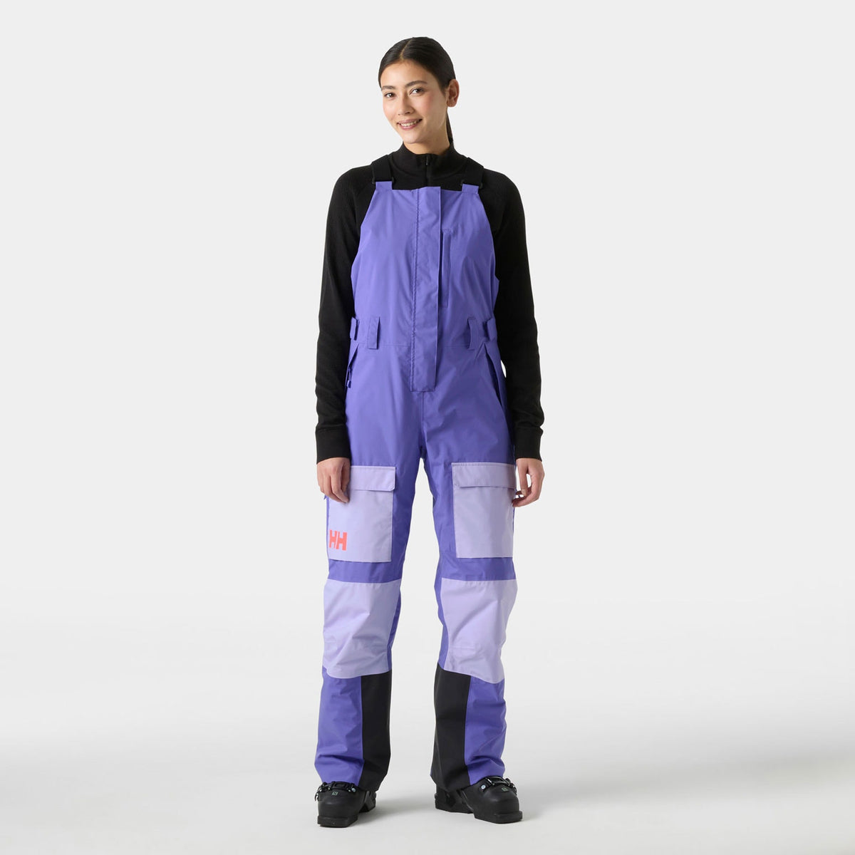 W SWITCH CARGO BIB PANT, ULTRA VIOLE, L
