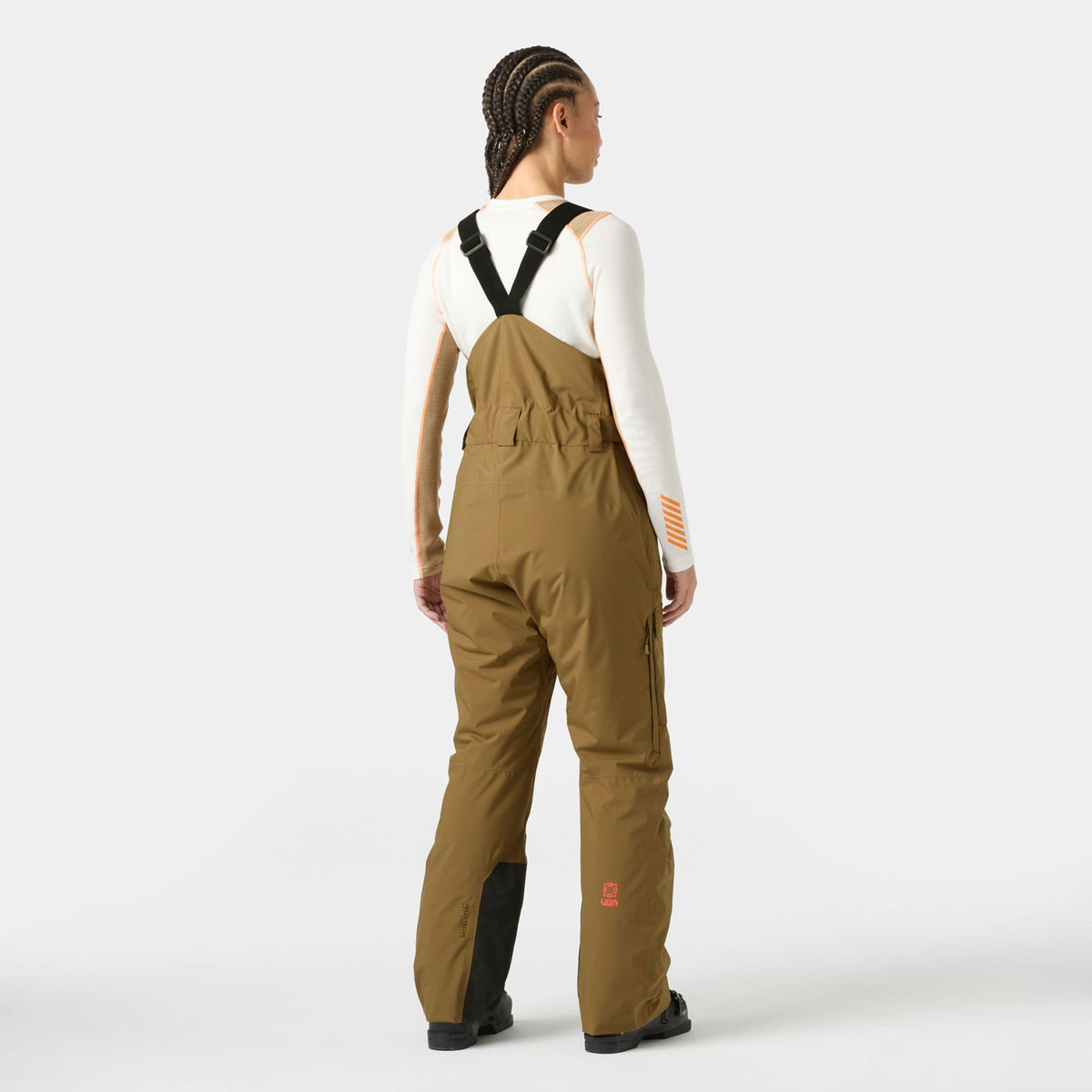 W SWITCH CARGO BIB PANT, SEPIA, L