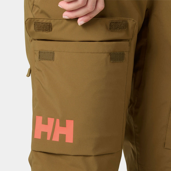 W SWITCH CARGO BIB PANT, SEPIA, L
