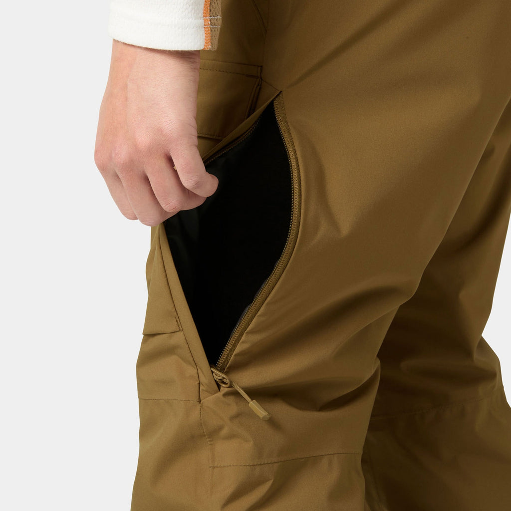 W SWITCH CARGO BIB PANT, SEPIA, L