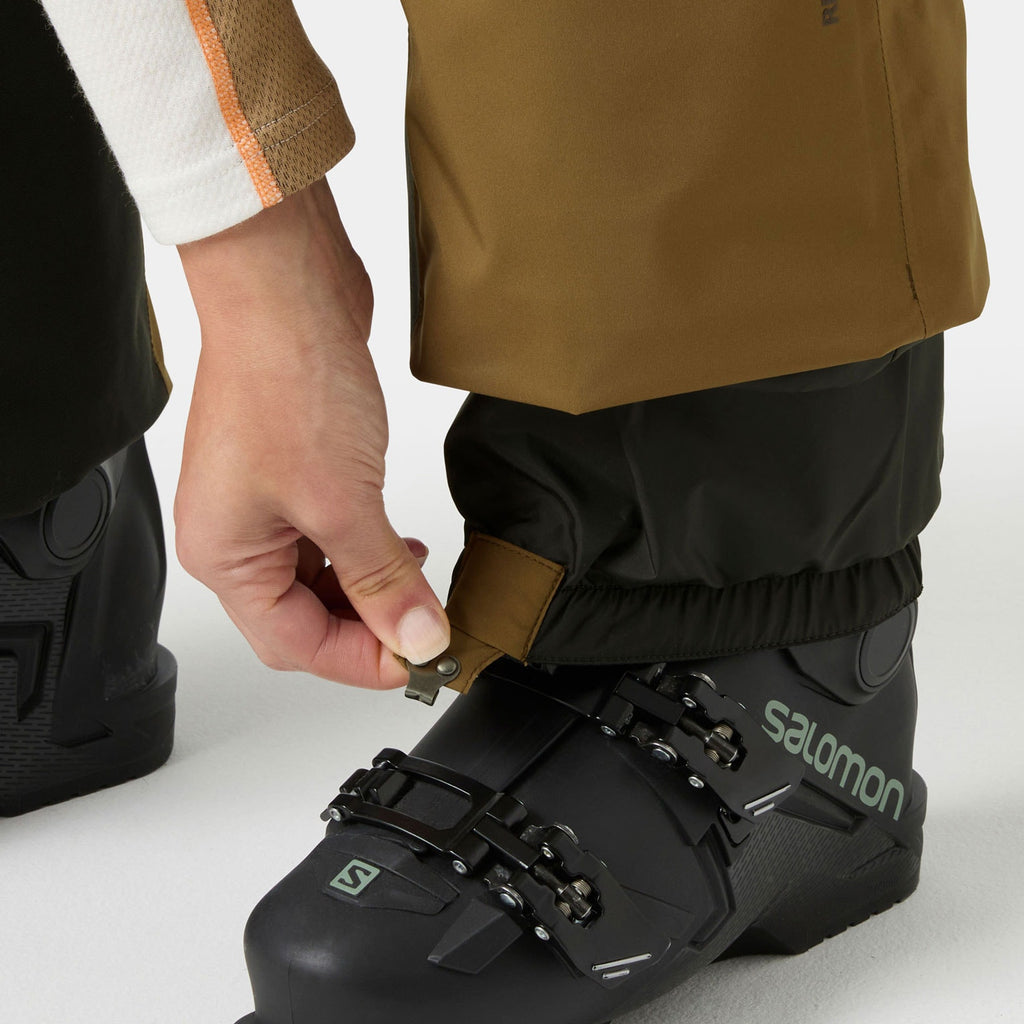 W SWITCH CARGO BIB PANT, SEPIA, L