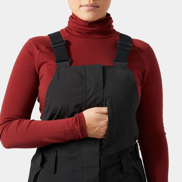 W SWITCH CARGO BIB PANT, BLACK, L