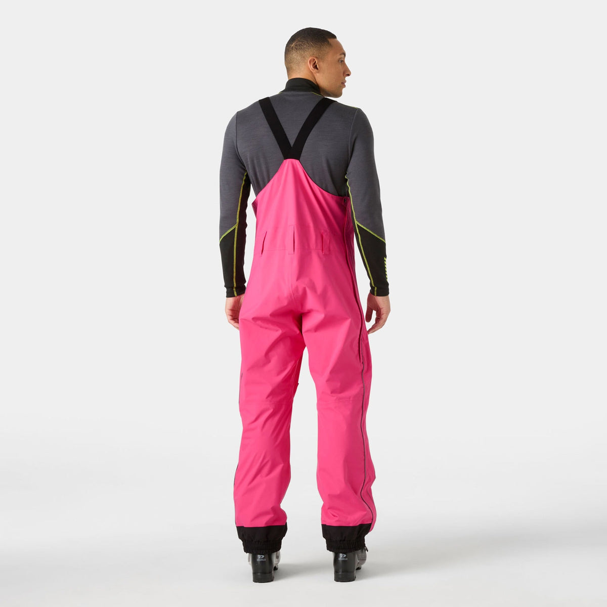 ULLR D BIB SHELL PANT, HOT PINK, XXL