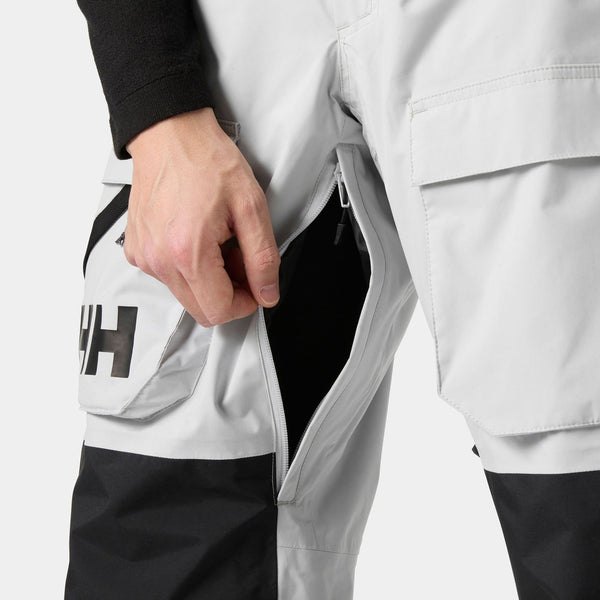 ULLR D BIB SHELL PANT, GREY FOG, XXL