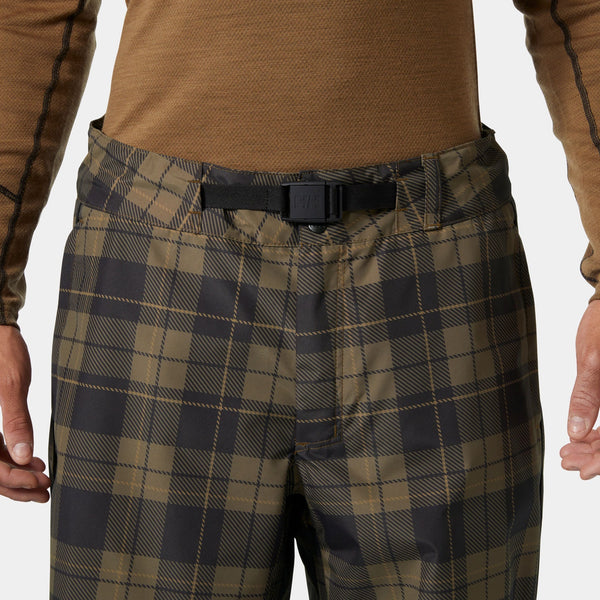 ULLR D PANT 20, SEPIA CHECK, XXL