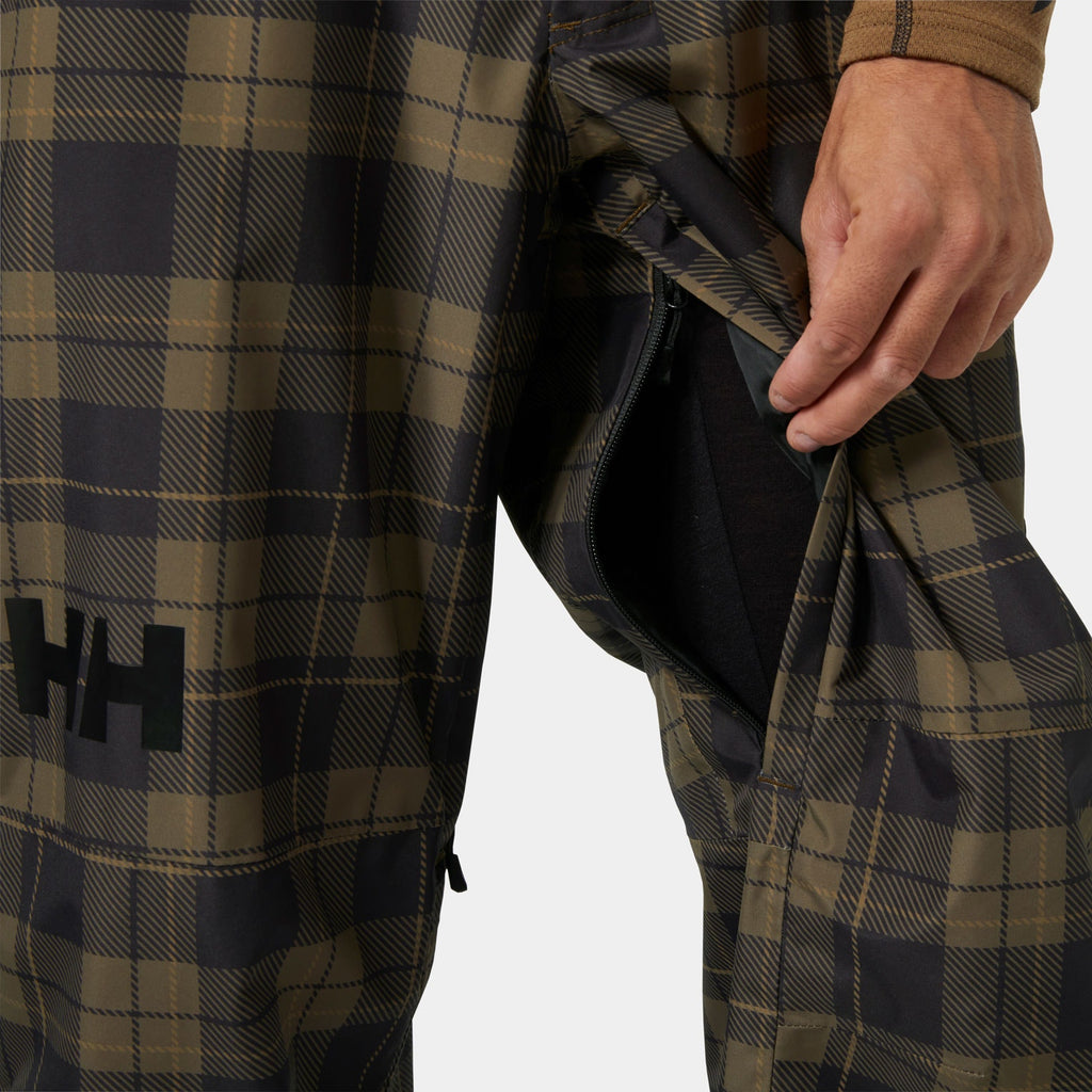 ULLR D PANT 20, SEPIA CHECK, XXL