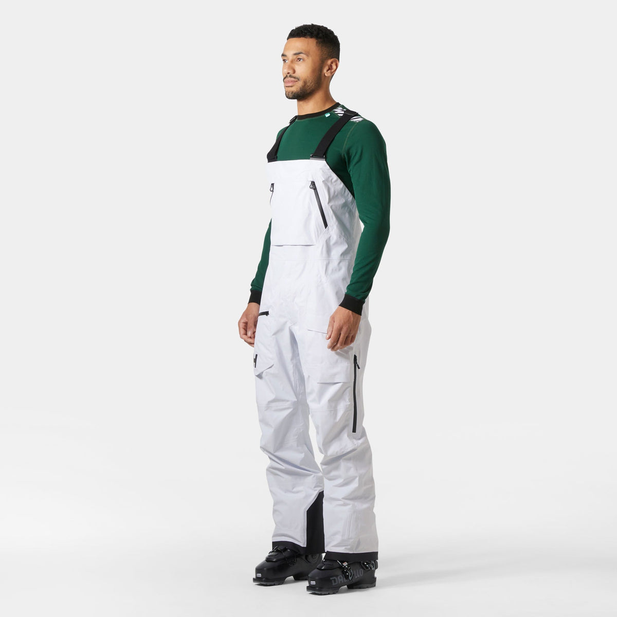 RIDGE INFINITY SHELL BIB, WHITE, XXL Main image