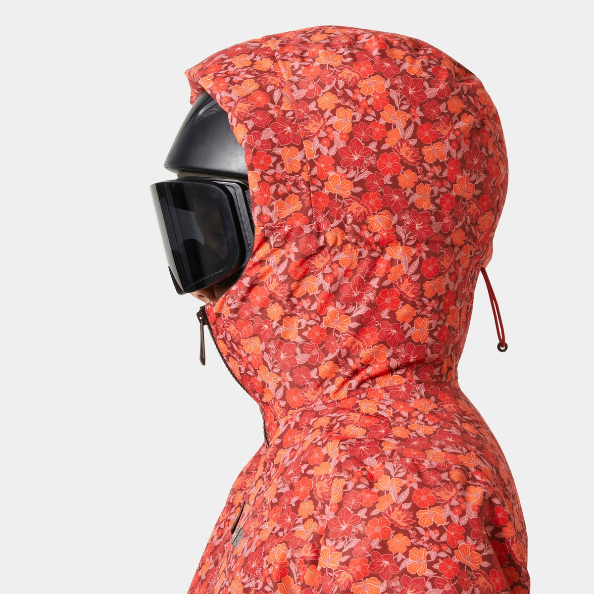 W VALDISERE 30 JACKET, RED FLORAL, L