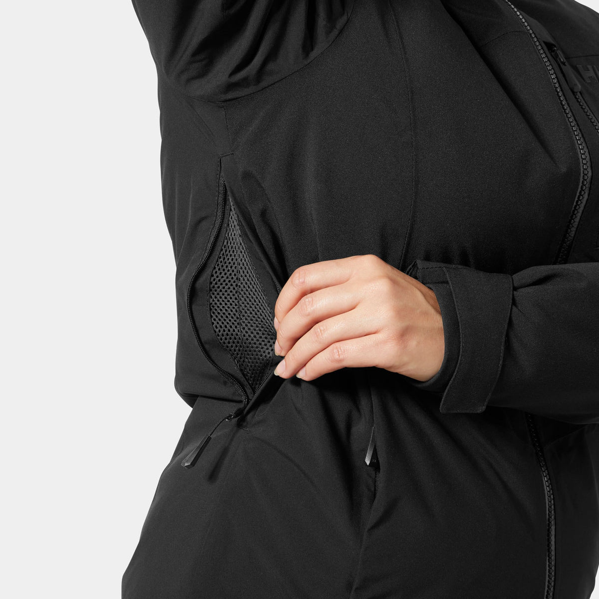 W VALDISERE 30 JACKET, BLACK, L