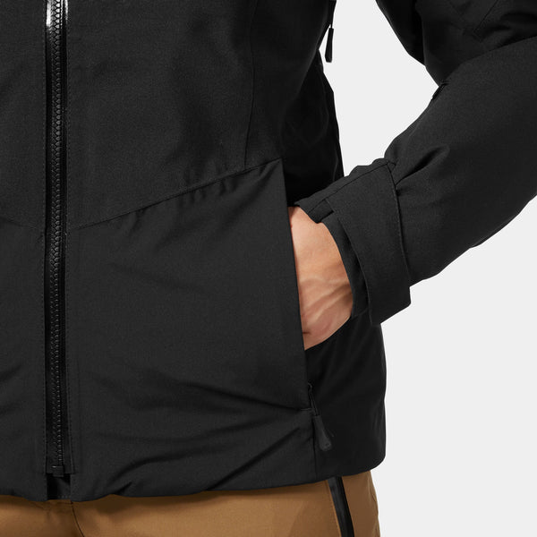 W VALDISERE 30 JACKET, BLACK, L
