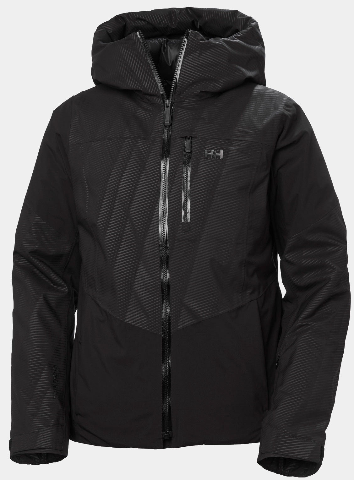 W VALDISERE 30 JACKET, BLACK EMBOS, L