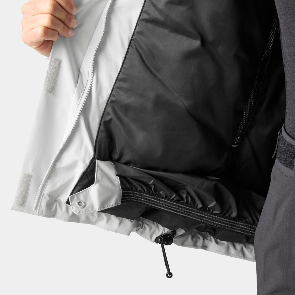 W CREWSER INSULATED JACKET, GREY FOG, L
