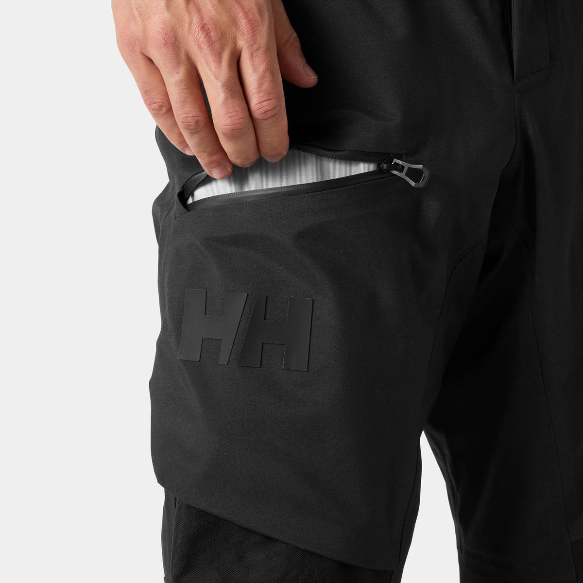 U SOGN PATROL SHELL PANT, BLACK, XXL