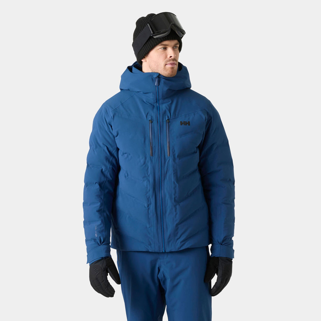 ALPHA PUFFY JACKET, DARK BLUE, XXL