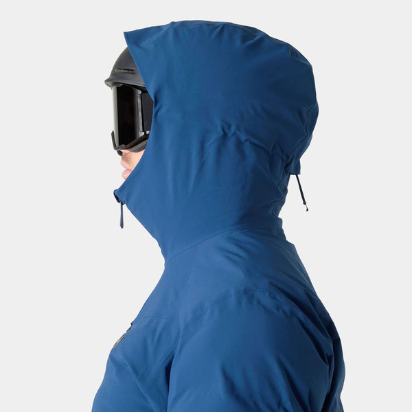 ALPHA PUFFY JACKET, DARK BLUE, XXL