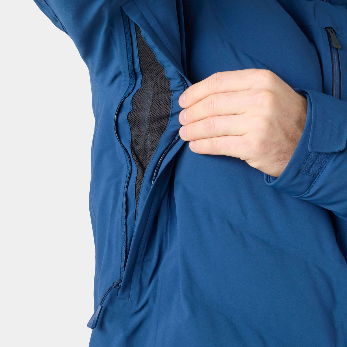 ALPHA PUFFY JACKET, DARK BLUE, XXL