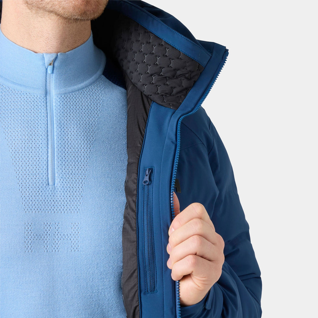 ALPHA PUFFY JACKET, DARK BLUE, XXL