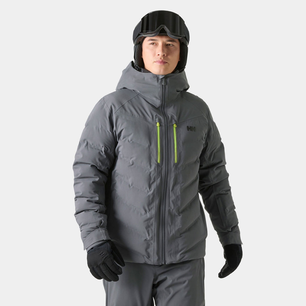 ALPHA PUFFY JACKET, THUNDER GRE, XXL