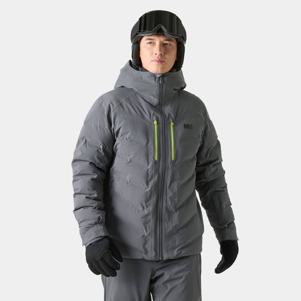 ALPHA PUFFY JACKET, THUNDER GRE, XXL