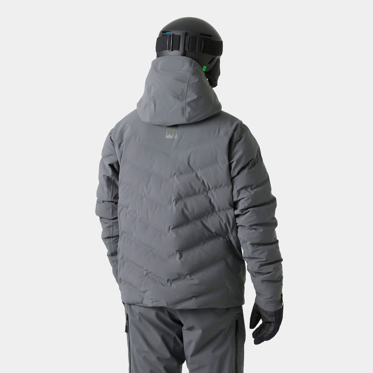 ALPHA PUFFY JACKET, THUNDER GRE, XXL