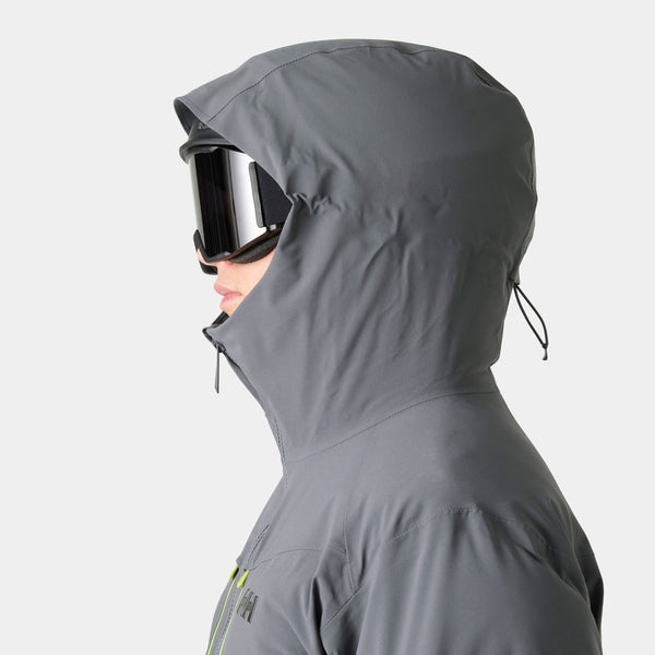 ALPHA PUFFY JACKET, THUNDER GRE, XXL