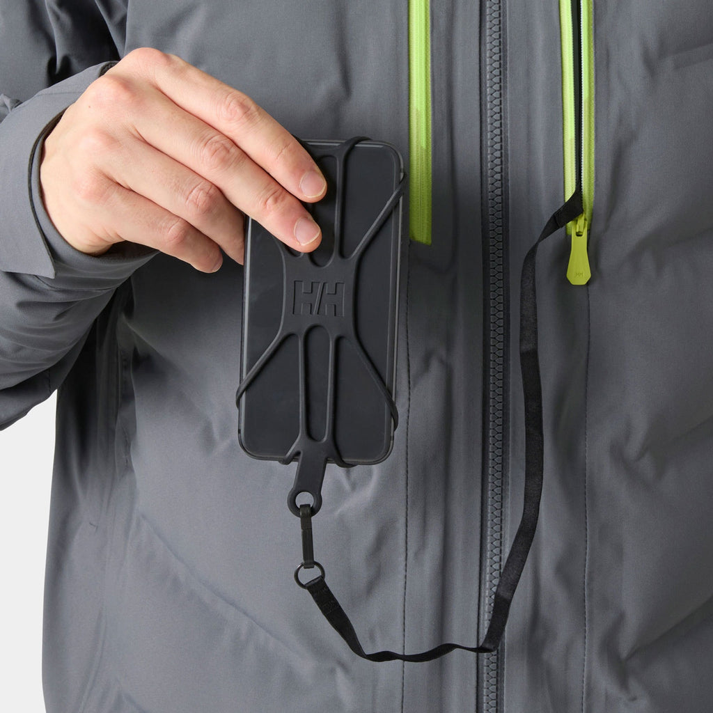 ALPHA PUFFY JACKET, THUNDER GRE, XXL