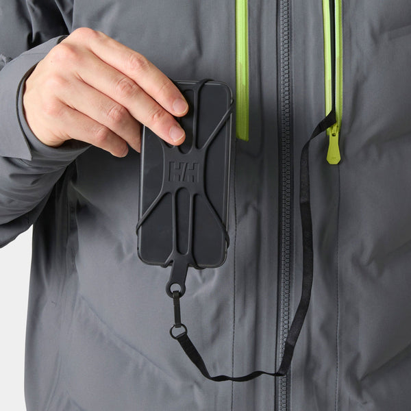 ALPHA PUFFY JACKET, THUNDER GRE, XXL