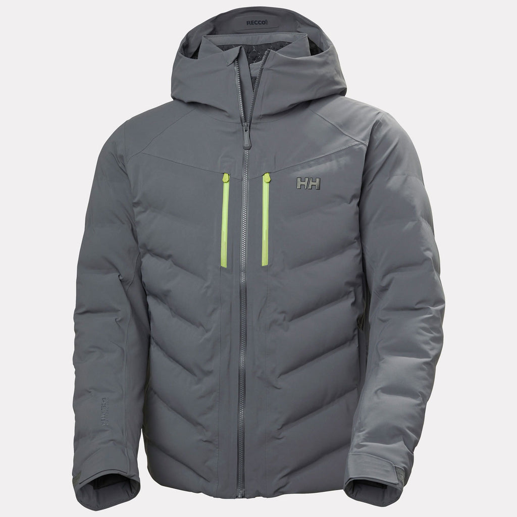 ALPHA PUFFY JACKET, THUNDER GRE, XXL