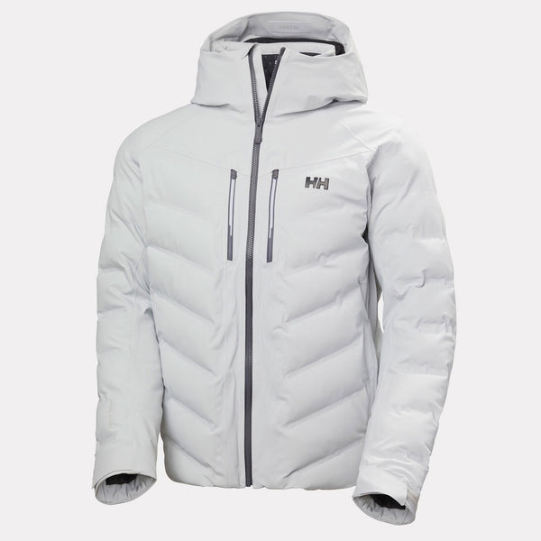 ALPHA PUFFY JACKET, GREY FOG, M