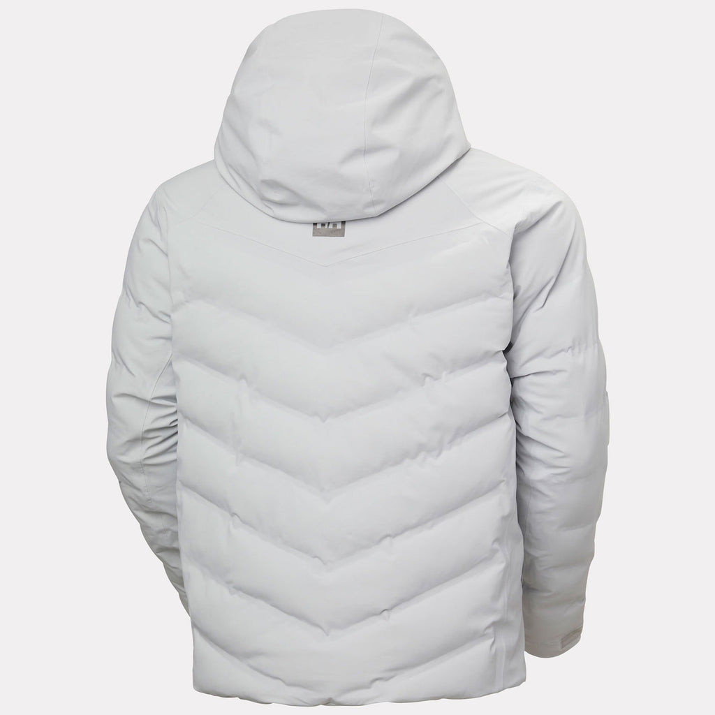 ALPHA PUFFY JACKET, GREY FOG, M