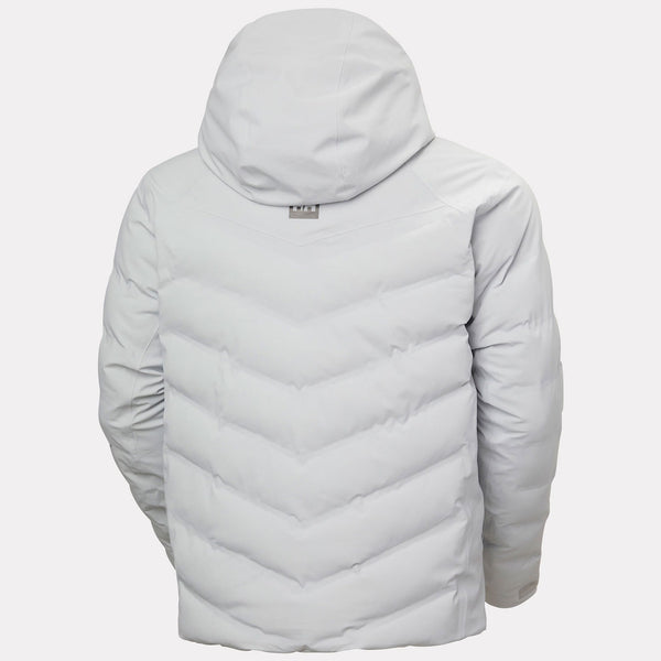 ALPHA PUFFY JACKET, GREY FOG, M