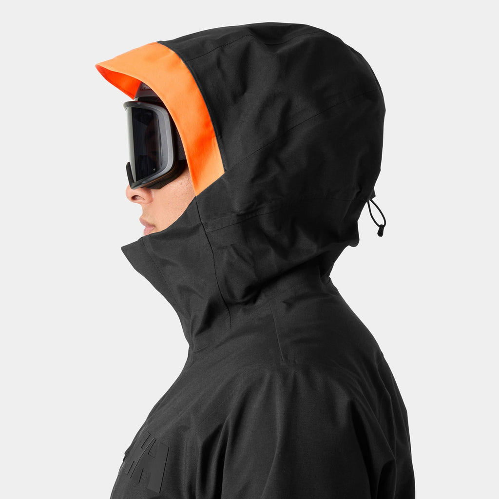 SOGN PATROL SHELL JACKET, BLACK, XXL