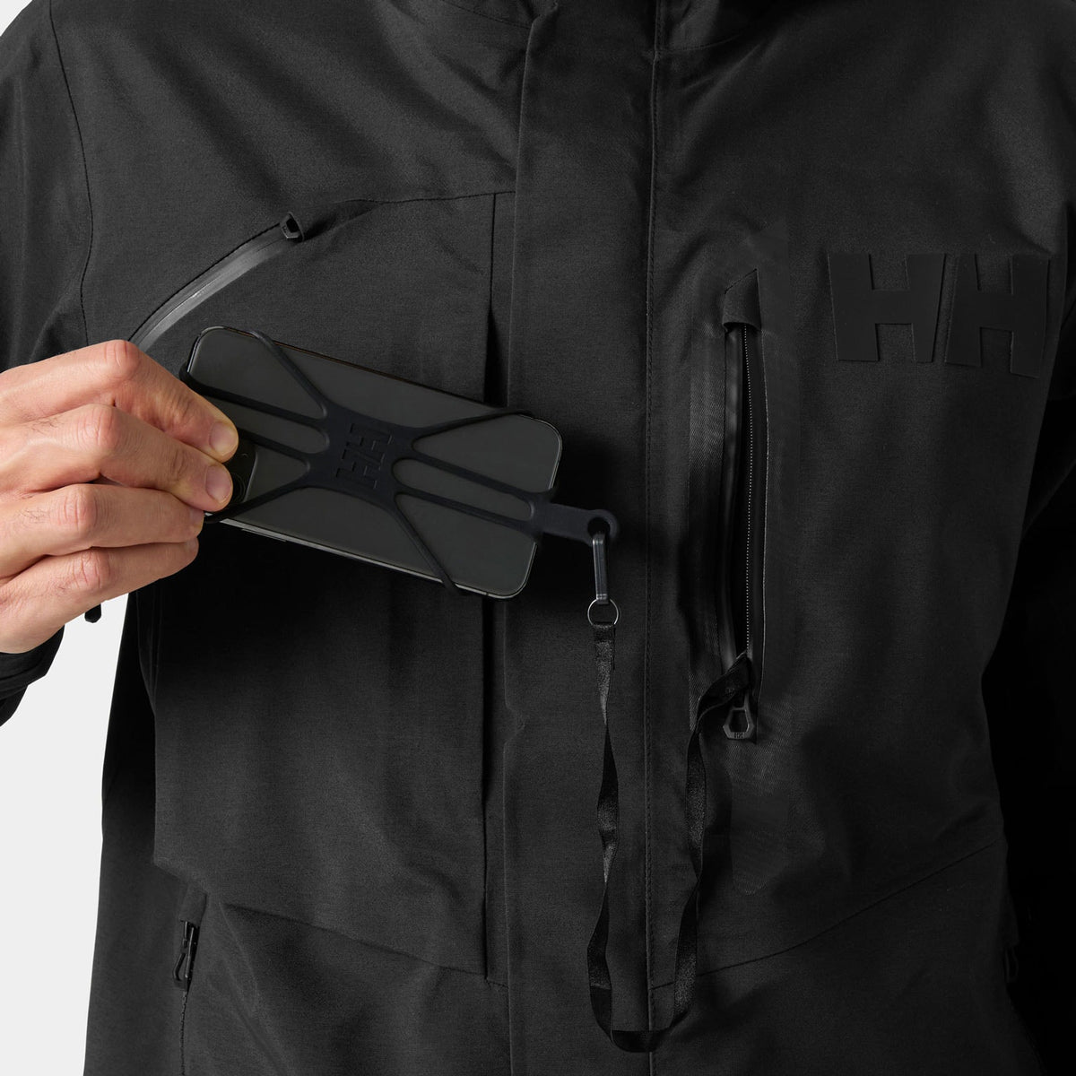 SOGN PATROL SHELL JACKET, BLACK, XXL